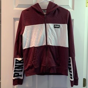 VS Pink Zip Up